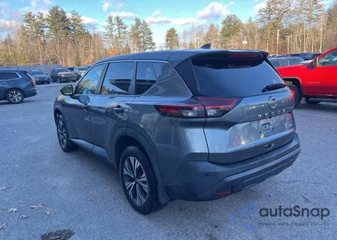 2021 Nissan Rogue S Intelligent Awd from USA, damaged, VIN 5N1AT3AB1MC737222